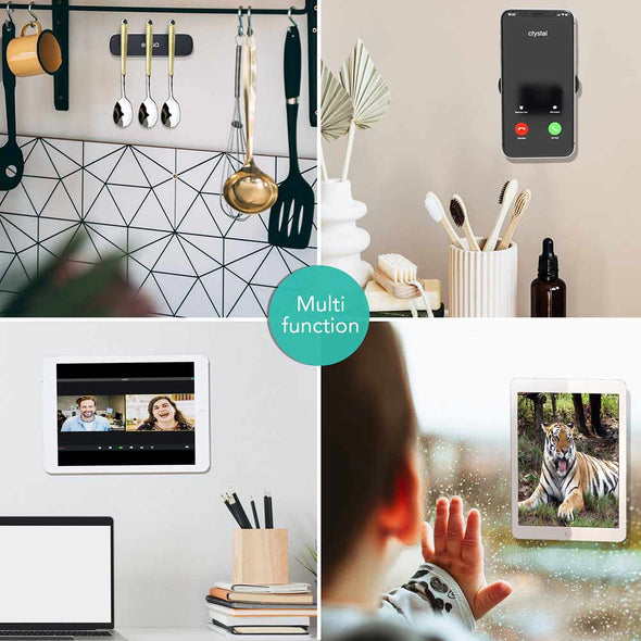 2-Pack Rectangle Flat Magnetic Phone Mount