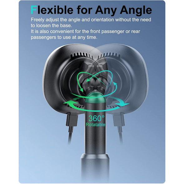 Magnetic Wireless Cup Holder Charger Mount