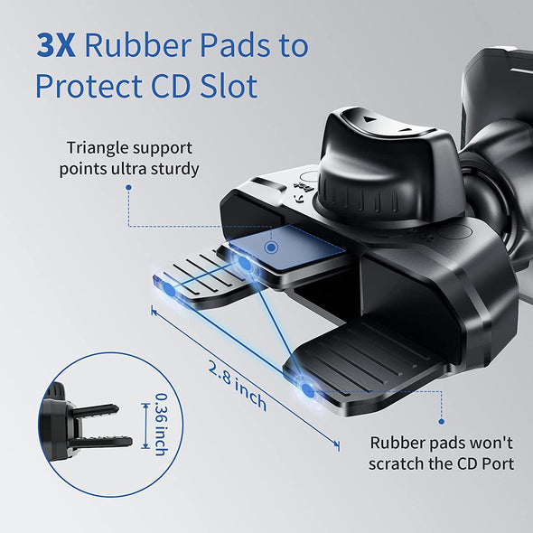 Magnetic CD Phone Car Mount