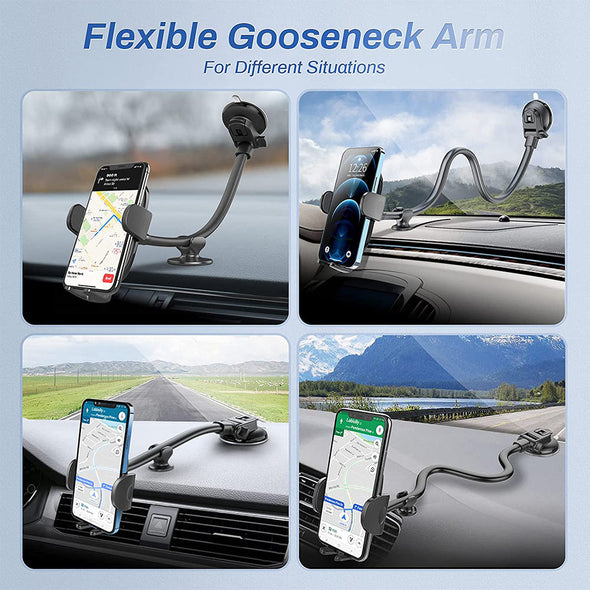 Upgraded 13 Inches Gooseneck Cell Phone Holder