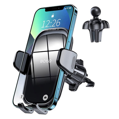 Stable Air Vent Car Phone Holder with Two Vent Clips