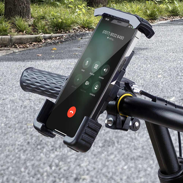 Motorcycle Bike Handlebar Cell Phone Clamp Phone Holder