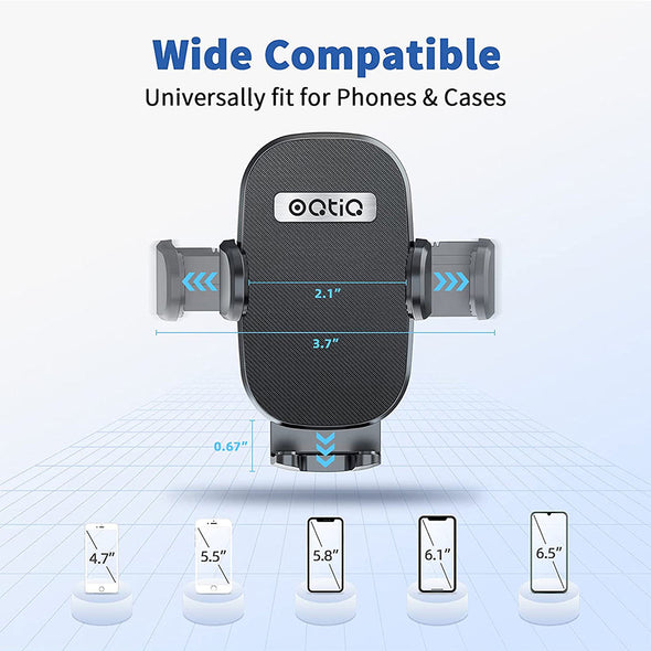 Universal 3-in-1 Suction Cup Car Phone Holder