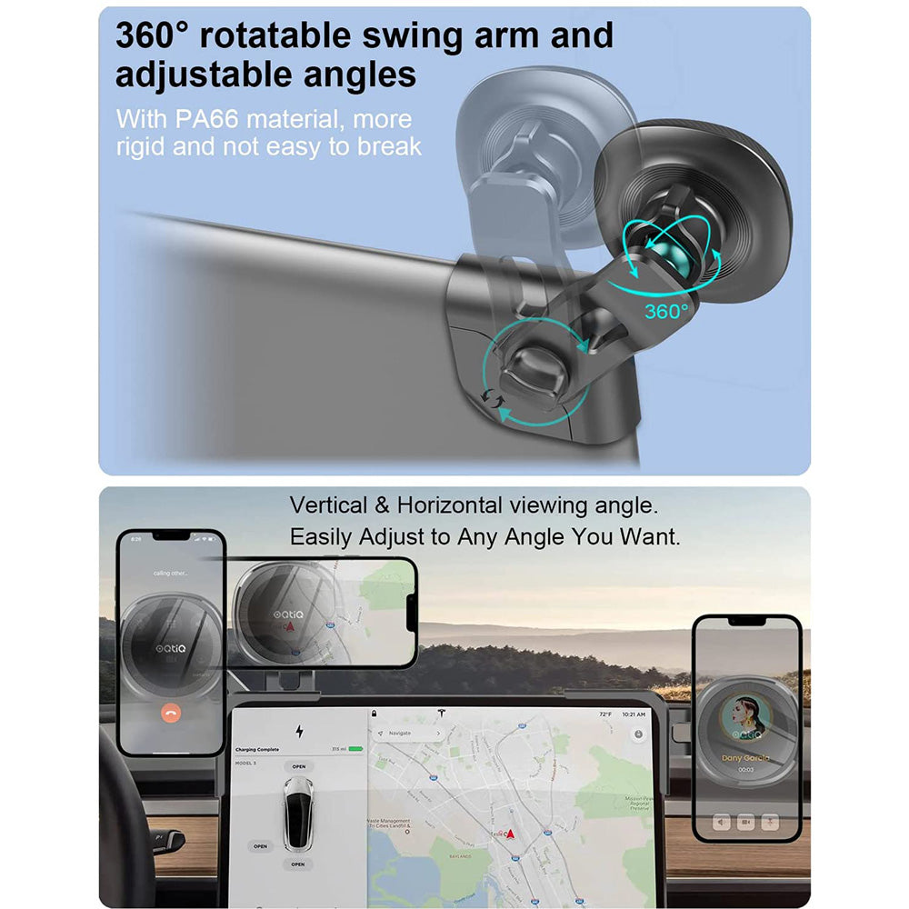Magnetic Phone Mount for Car Dashboard Fit for MagSafe – oqtiqtech